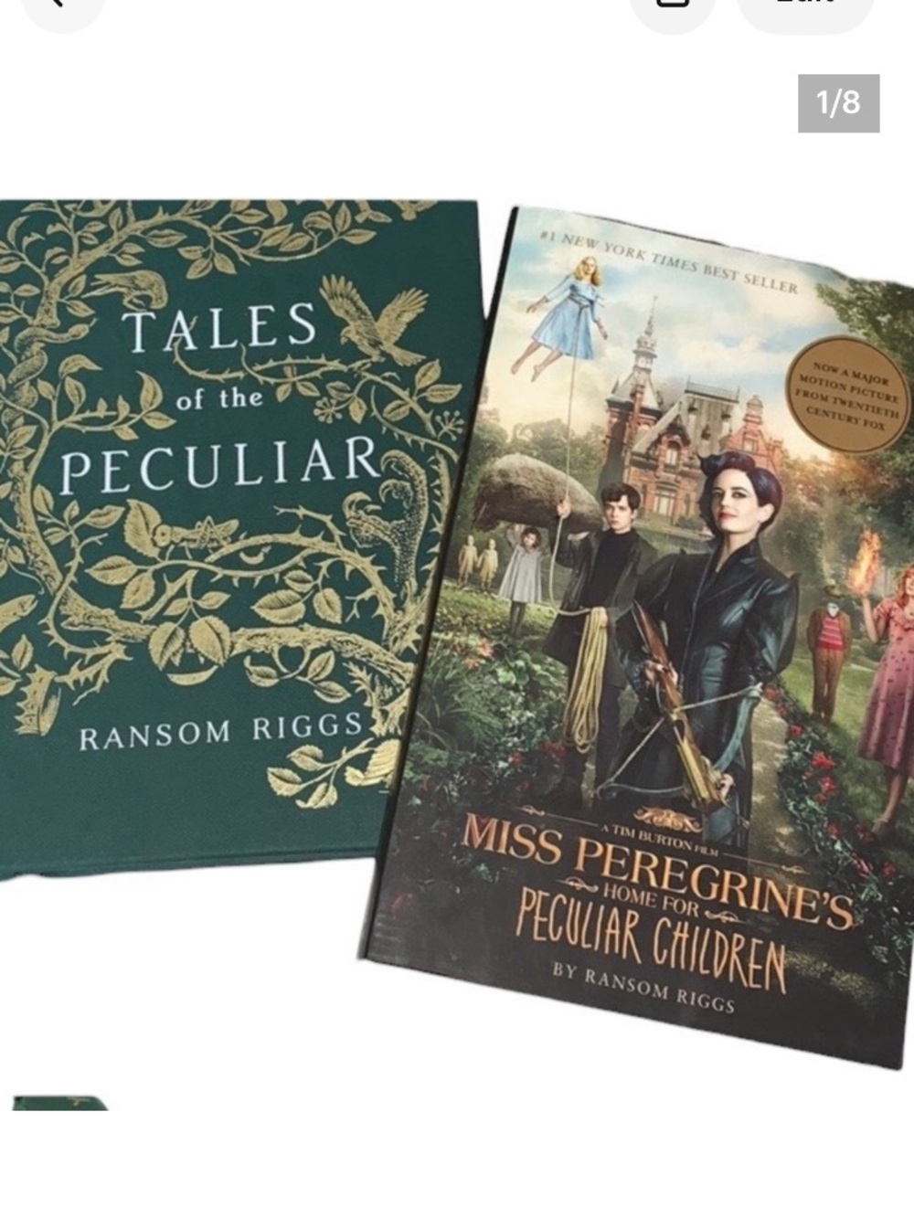 SALE!! Fantasy. Peculiar stories. Ransom Riggs Like New. - Picture 9 of 9